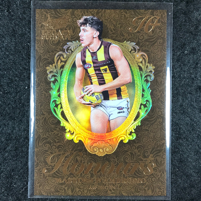 2024 Select AFL Legacy Ultimate MASSIMO D'AMBROSIO Honours+ 49/125 #139