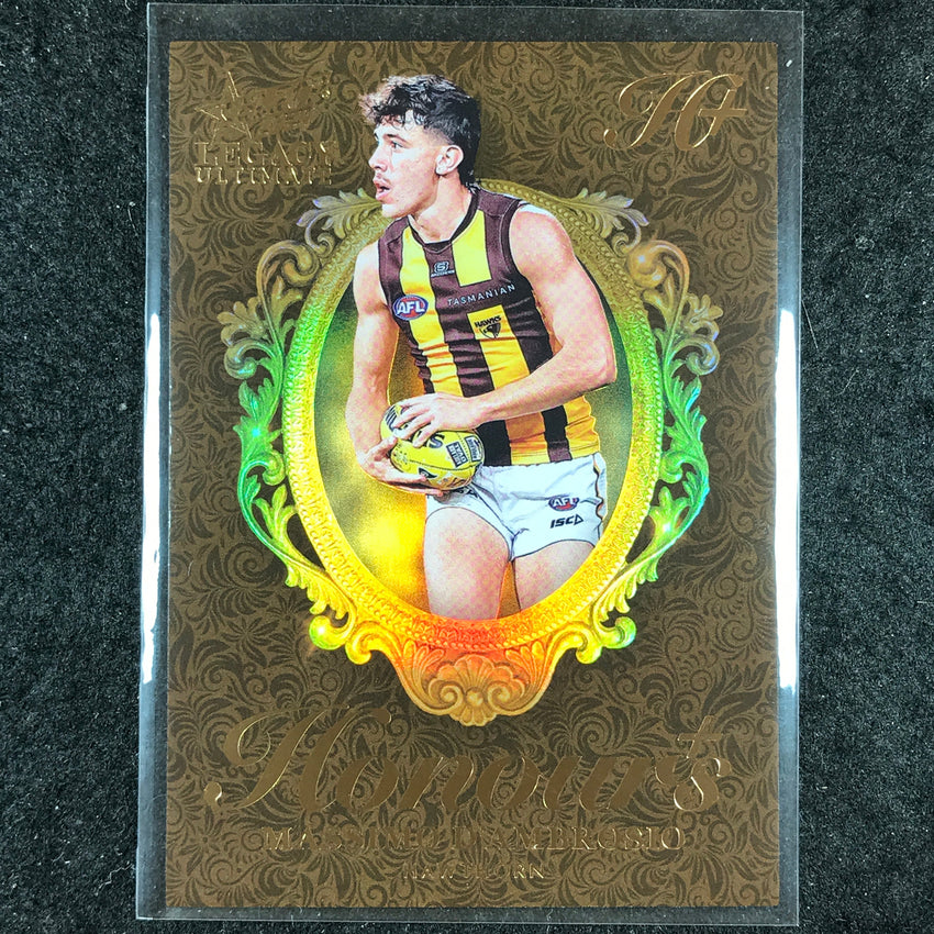 2024 Select AFL Legacy Ultimate MASSIMO D'AMBROSIO Honours+ 108/125 #139