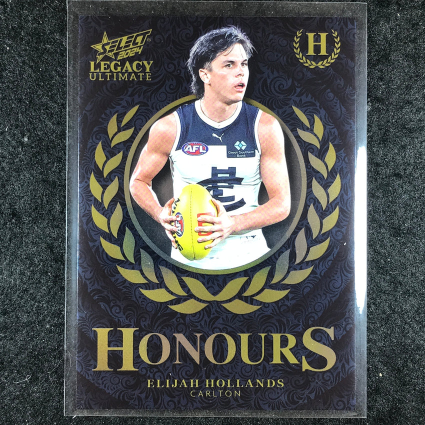2024 Select AFL Legacy Ultimate ELIJAH HOLLANDS Honours 234/255 #29