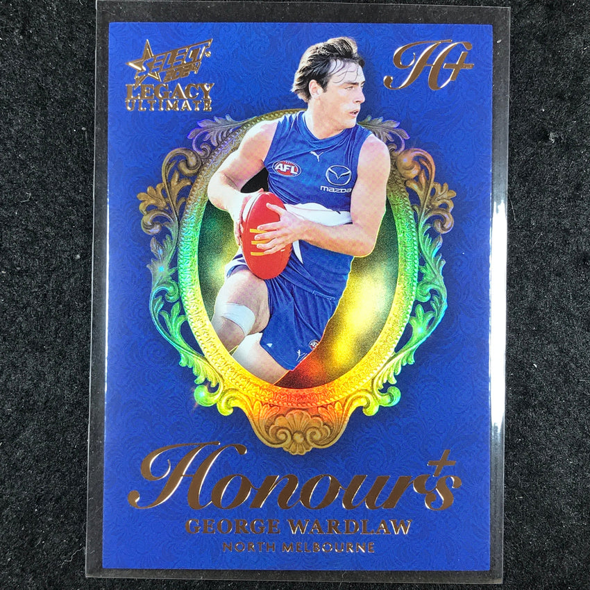2024 Select AFL Legacy Ultimate GEORGE WARDLAW Honours+ 91/125 #178