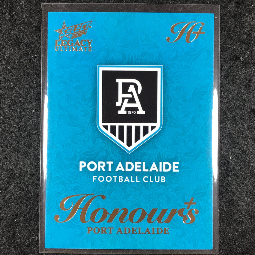 2024 Select AFL Legacy Ultimate PORT ADELAIDE LOGO Honours+ 84/125 #181