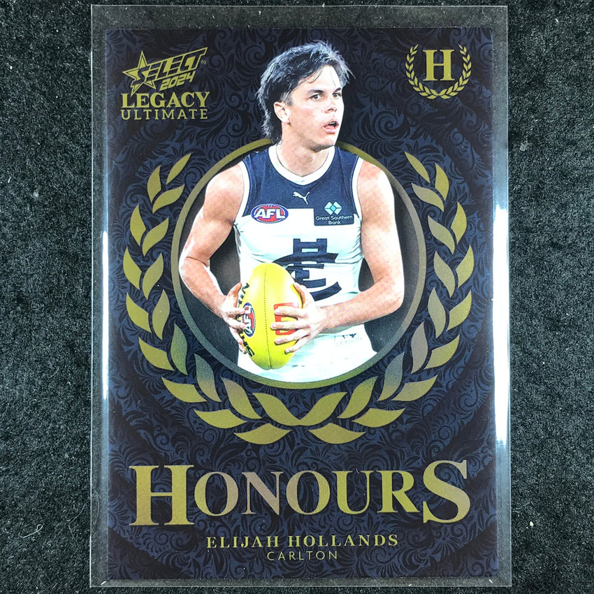 2024 Select AFL Legacy Ultimate ELIJAH HOLLANDS Honours 235/255 #29
