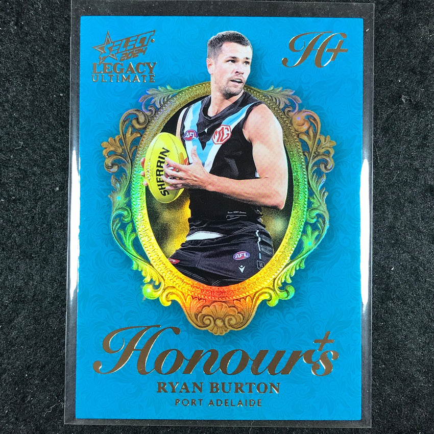 2024 Select AFL Legacy Ultimate RYAN BURTON Honours+ 18/125 #184