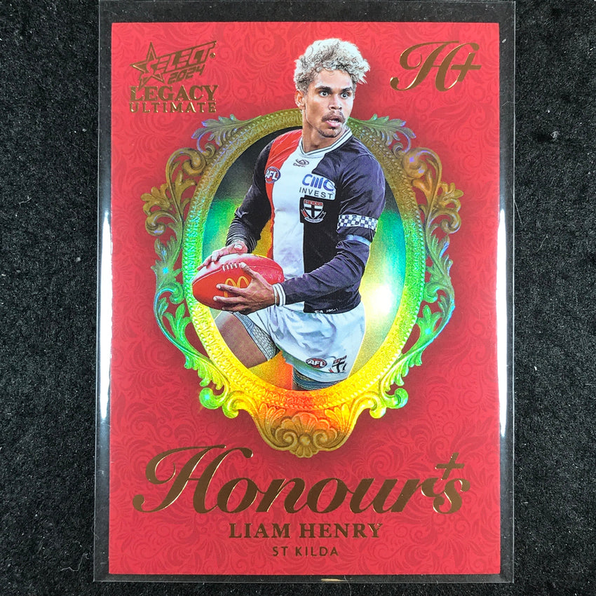 2024 Select AFL Legacy Ultimate LIAM HENRY Honours+ 50/125 #212