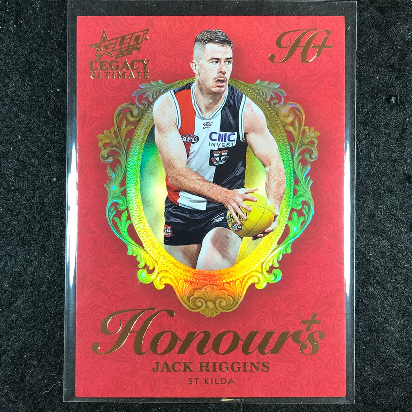 2024 Select AFL Legacy Ultimate JACK HIGGINS Honours+ 20/125 #213