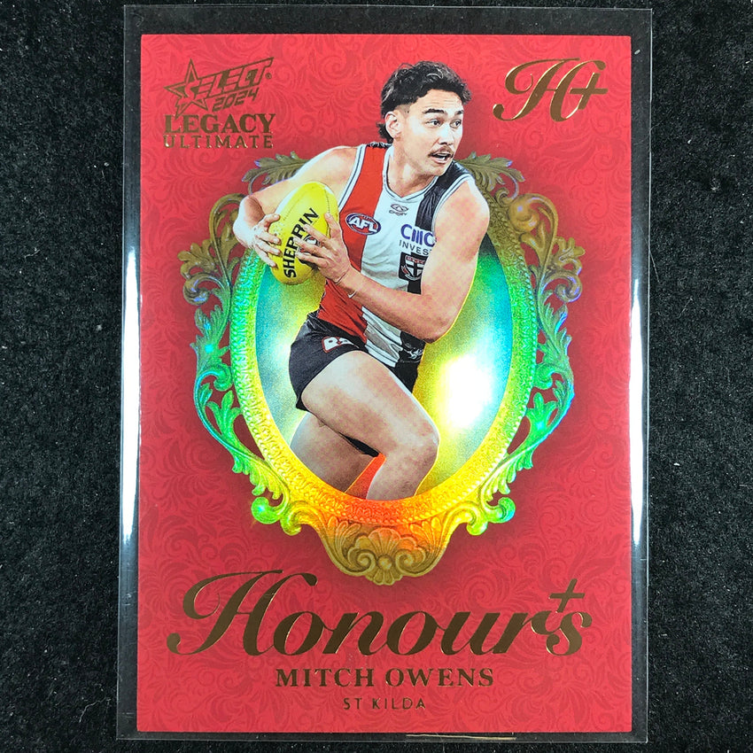 2024 Select AFL Legacy Ultimate MITCH OWENS Honours+ 31/125 #218