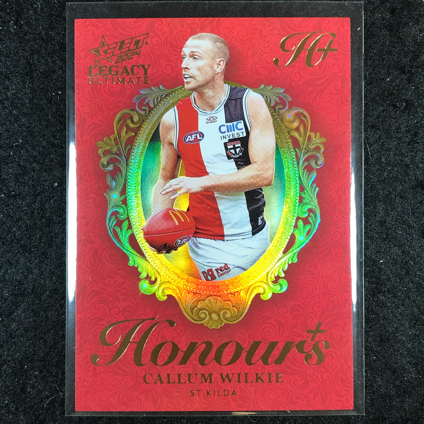 2024 Select AFL Legacy Ultimate CALLUM WILKIE Honours+ 24/125 #224