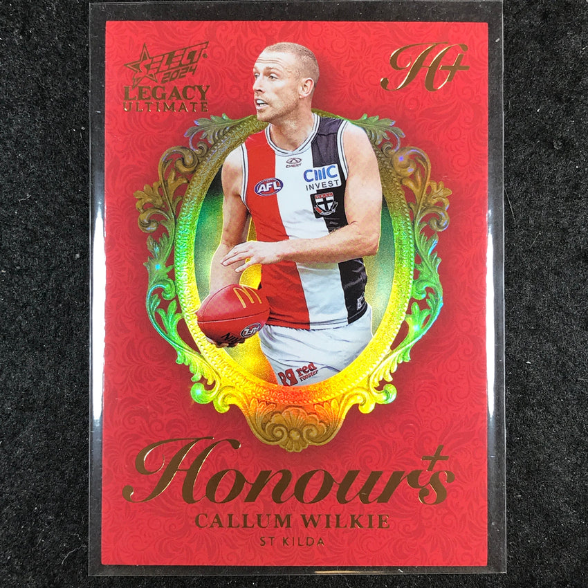 2024 Select AFL Legacy Ultimate CALLUM WILKIE Honours+ 28/125 #224