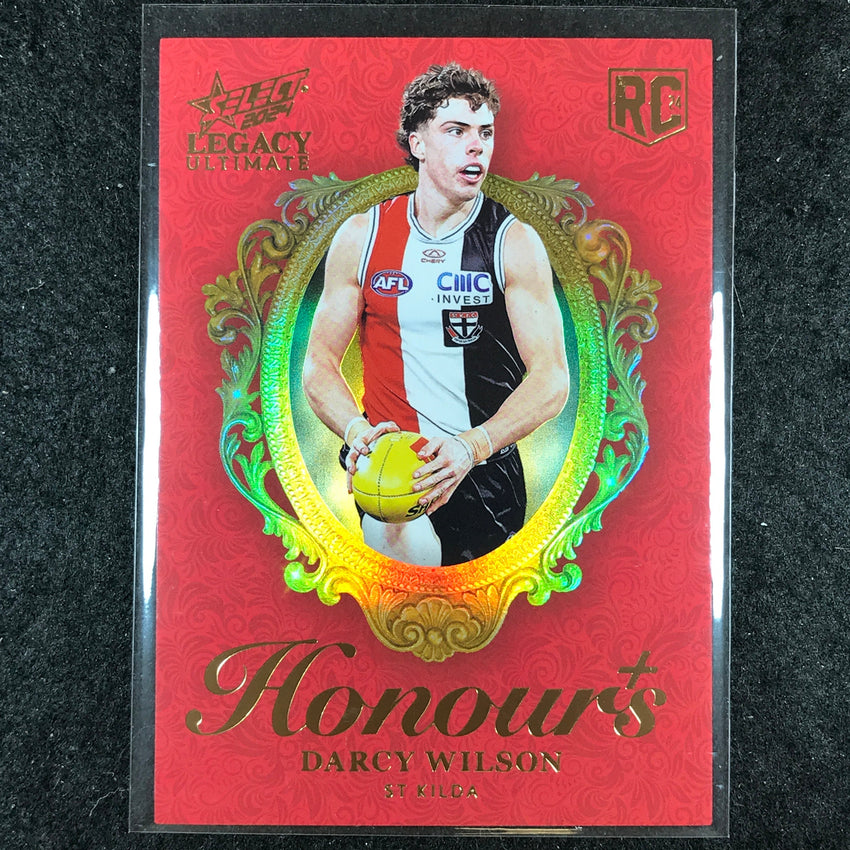 2024 Select AFL Legacy Ultimate DARCY WILSON Honours+ 104/125 #225