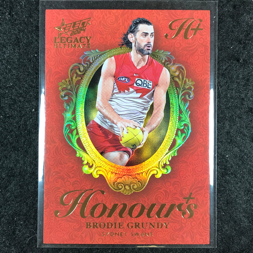 2024 Select AFL Legacy Ultimate BRODIE GRUNDY Honours+ 13/125 #230