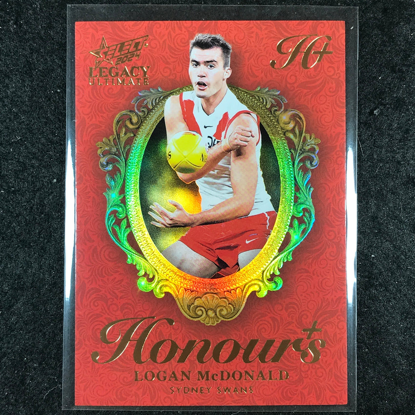 2024 Select AFL Legacy Ultimate LOGAN MCDONALD Honours+ 110/125 #235