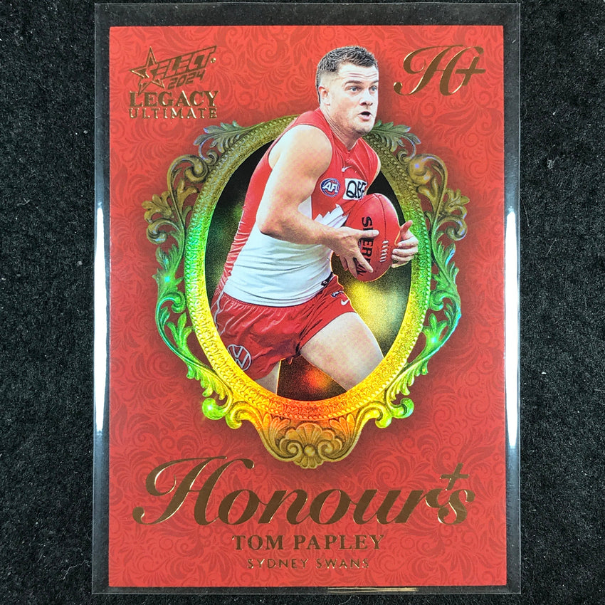 2024 Select AFL Legacy Ultimate TOM PAPLEY Honours+ 114/125 #238