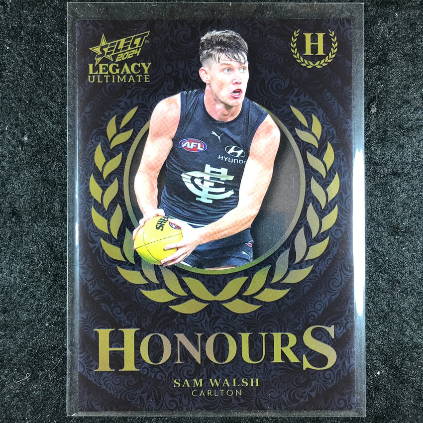 2024 Select AFL Legacy Ultimate SAM WALSH Honours 212/255 #32