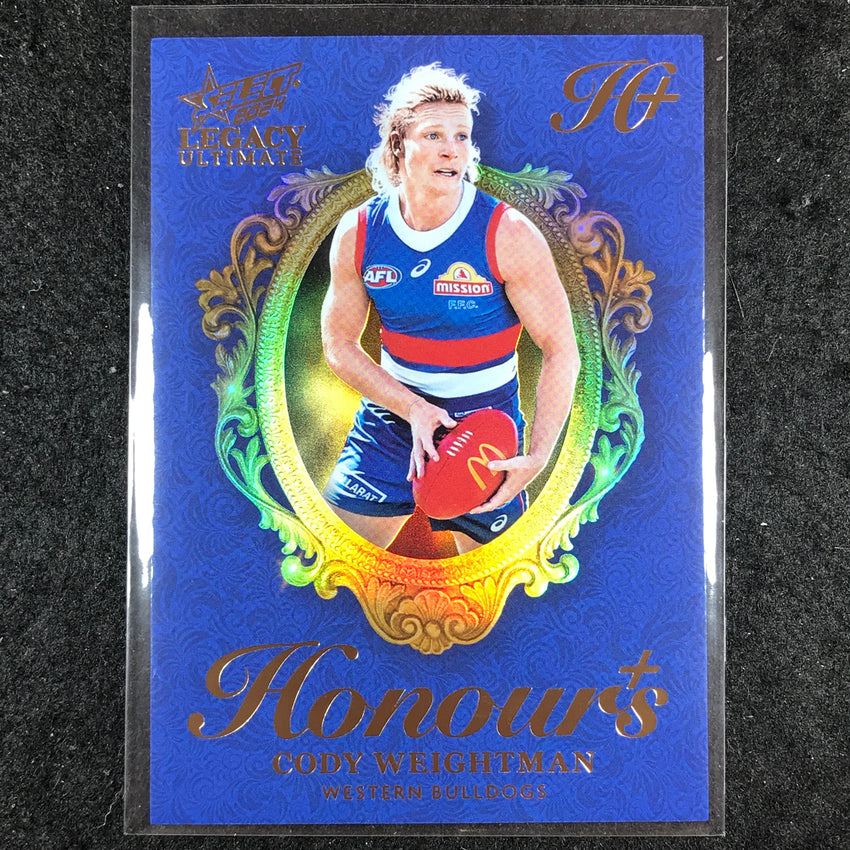 2024 Select AFL Legacy Ultimate CODY WEIGHTMAN Honours+ 71/125 #269