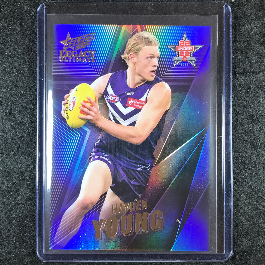 2024 Select AFL Legacy Ultimate HAYDEN YOUNG 22 Under 22 144/180 #5