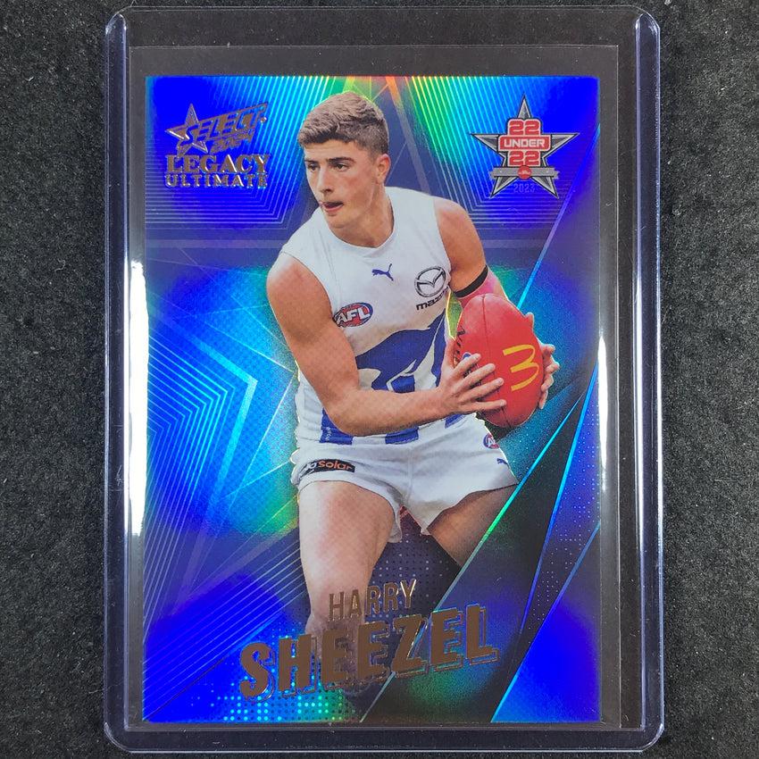 2024 Select AFL Legacy Ultimate HARRY SHEEZEL 22 Under 22 163/180 #6