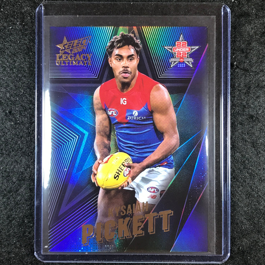 2024 Select AFL Legacy Ultimate KYSAIAH PICKETT 22 Under 22 171/180 #13