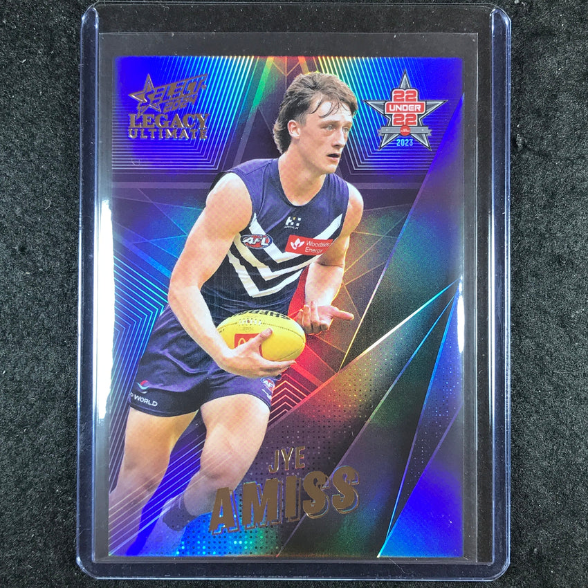 2024 Select AFL Legacy Ultimate JYE AMISS 22 Under 22 13/180 #14