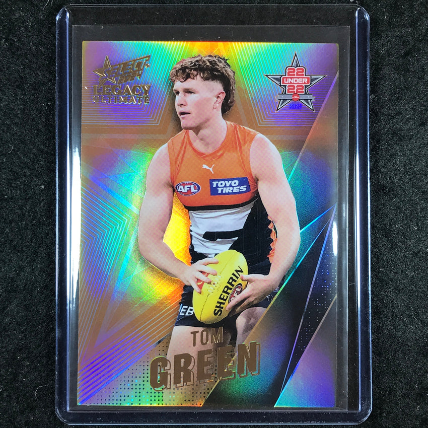 2024 Select AFL Legacy Ultimate TOM GREEN 22 Under 22 48/180 #17