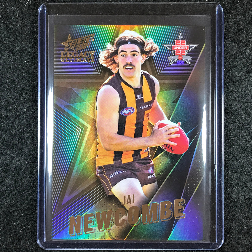 2024 Select AFL Legacy Ultimate JAI NEWCOMBE 22 Under 22 20/180 #18
