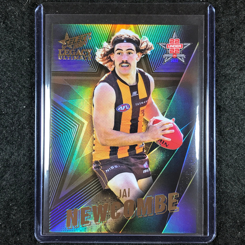2024 Select AFL Legacy Ultimate JAI NEWCOMBE 22 Under 22 70/180 #18