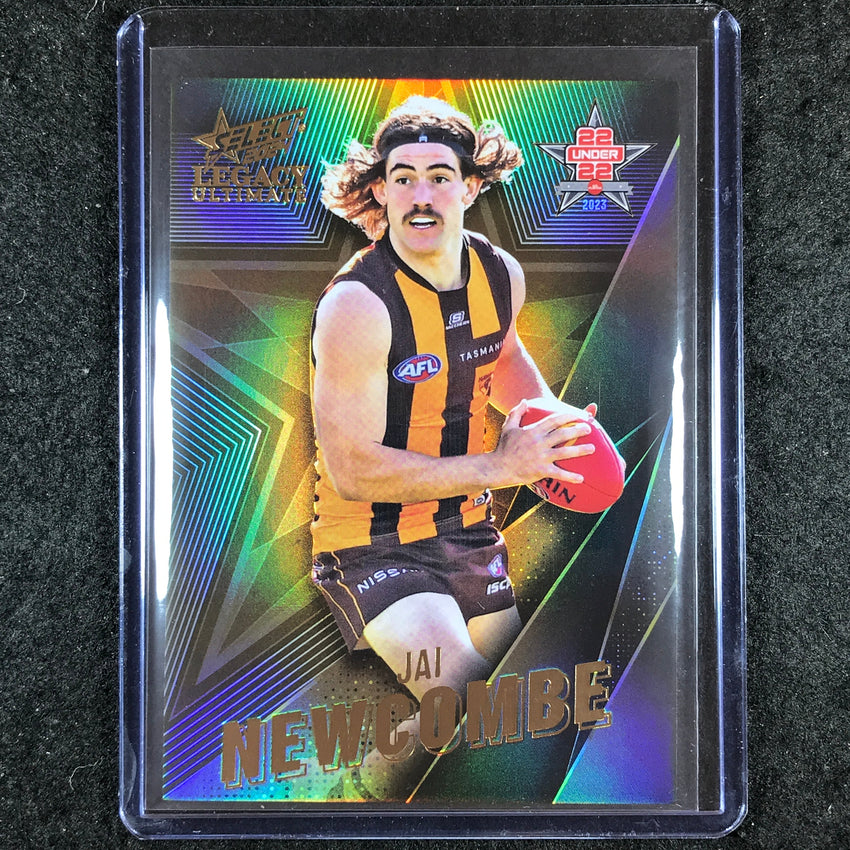 2024 Select AFL Legacy Ultimate JAI NEWCOMBE 22 Under 22 137/180 #18