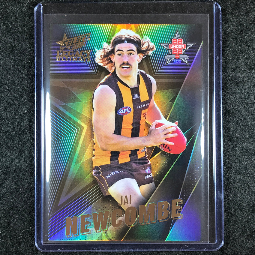 2024 Select AFL Legacy Ultimate JAI NEWCOMBE 22 Under 22 174/180 #18