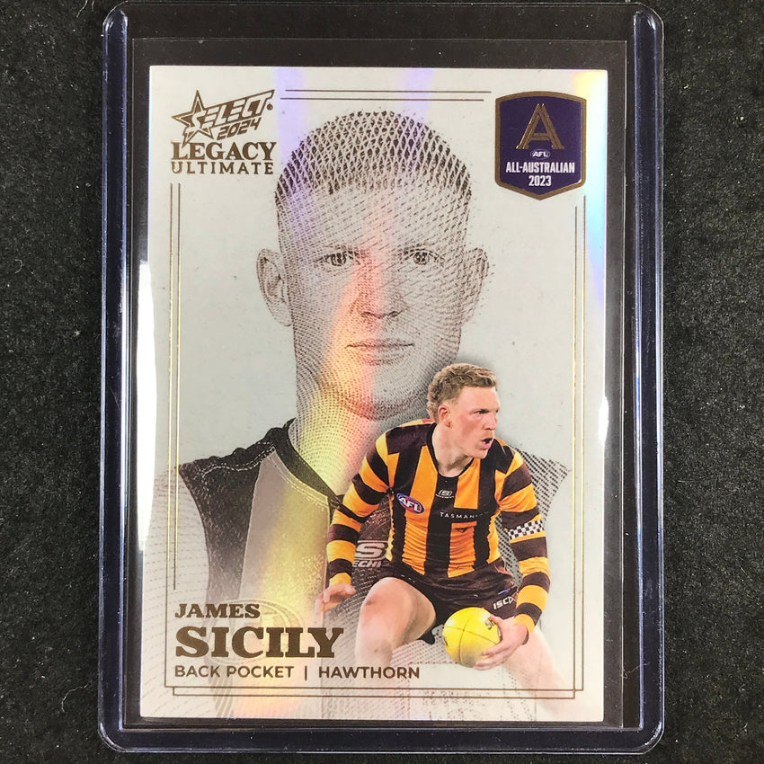 2024 Select AFL Legacy Ultimate JAMES SICILY 2023 All-Australian 98/180 #1