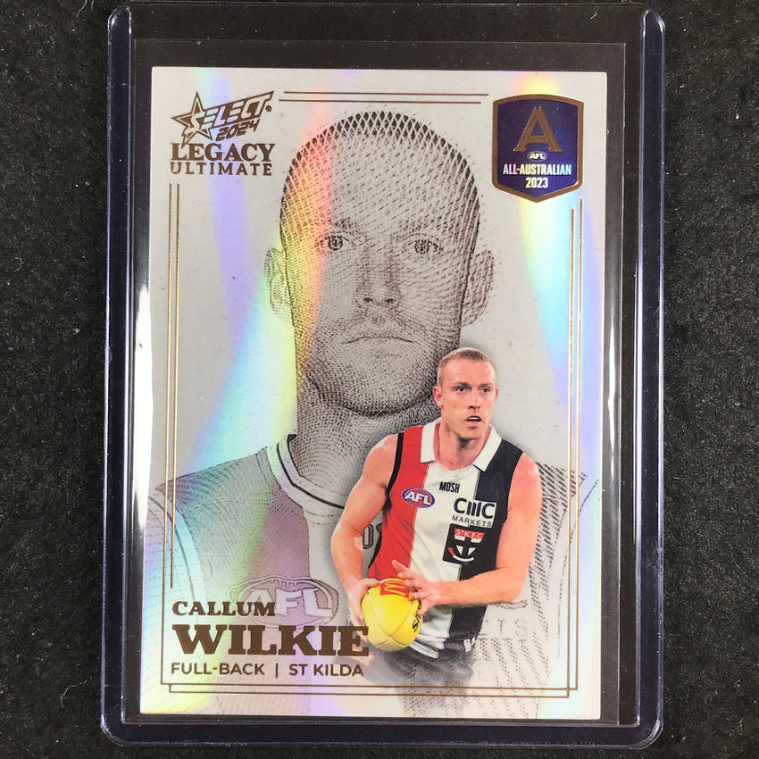 2024 Select AFL Legacy Ultimate CALLUM WILKIE 2023 All-Australian 130/180 #2