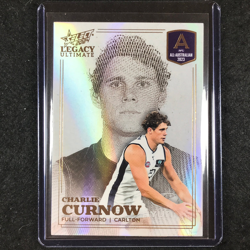 2024 Select AFL Legacy Ultimate CHARLIE CURNOW 2023 All-Australian 163/180 #14