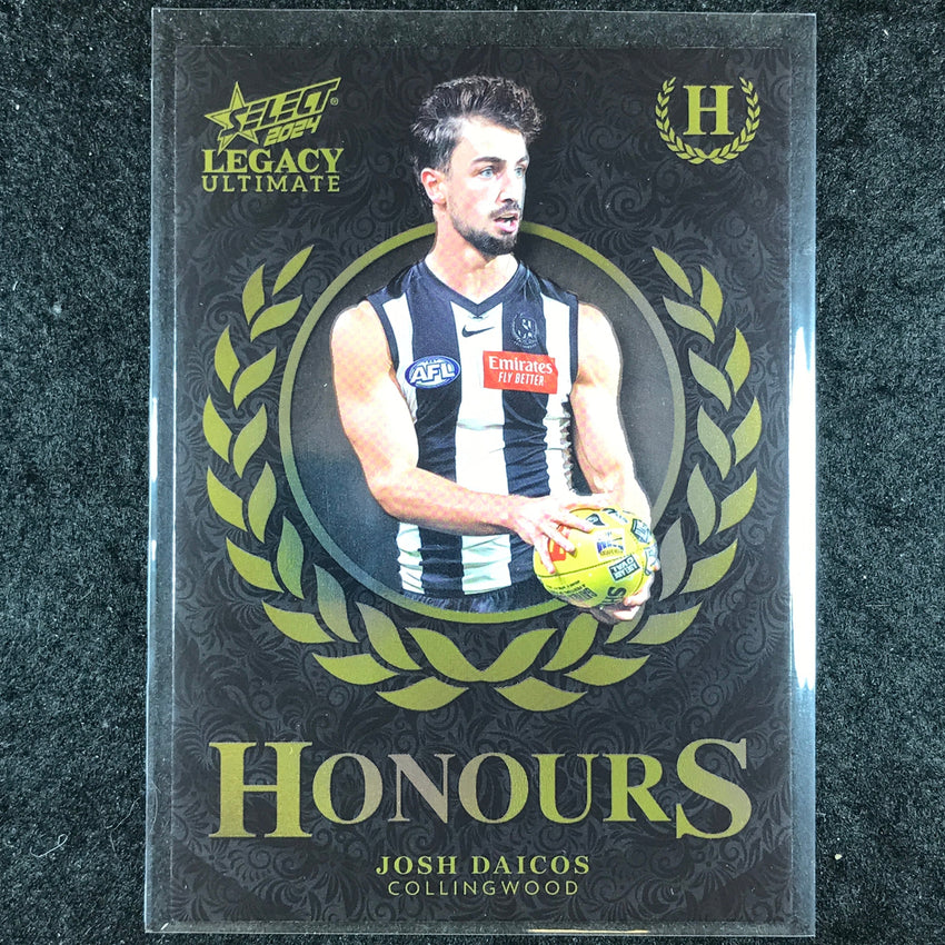 2024 Select AFL Legacy Ultimate JOSH DAICOS Honours 107/255 #36