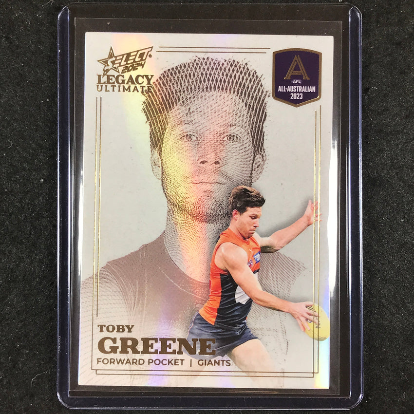 2024 Select AFL Legacy Ultimate TOBY GREENE 2023 All-Australian 64/180 #15