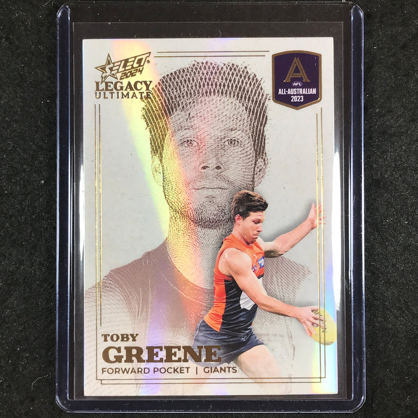 2024 Select AFL Legacy Ultimate TOBY GREENE 2023 All-Australian 164/180 #15