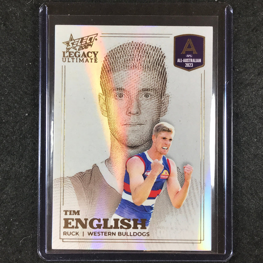 2024 Select AFL Legacy Ultimate TIM ENGLISH 2023 All-Australian 173/180 #16