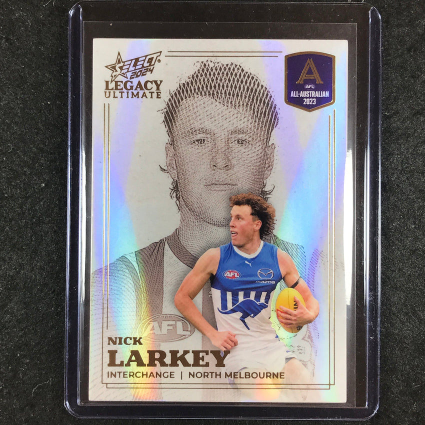 2024 Select AFL Legacy Ultimate NICK LARKEY 2023 All-Australian 44/180 #20