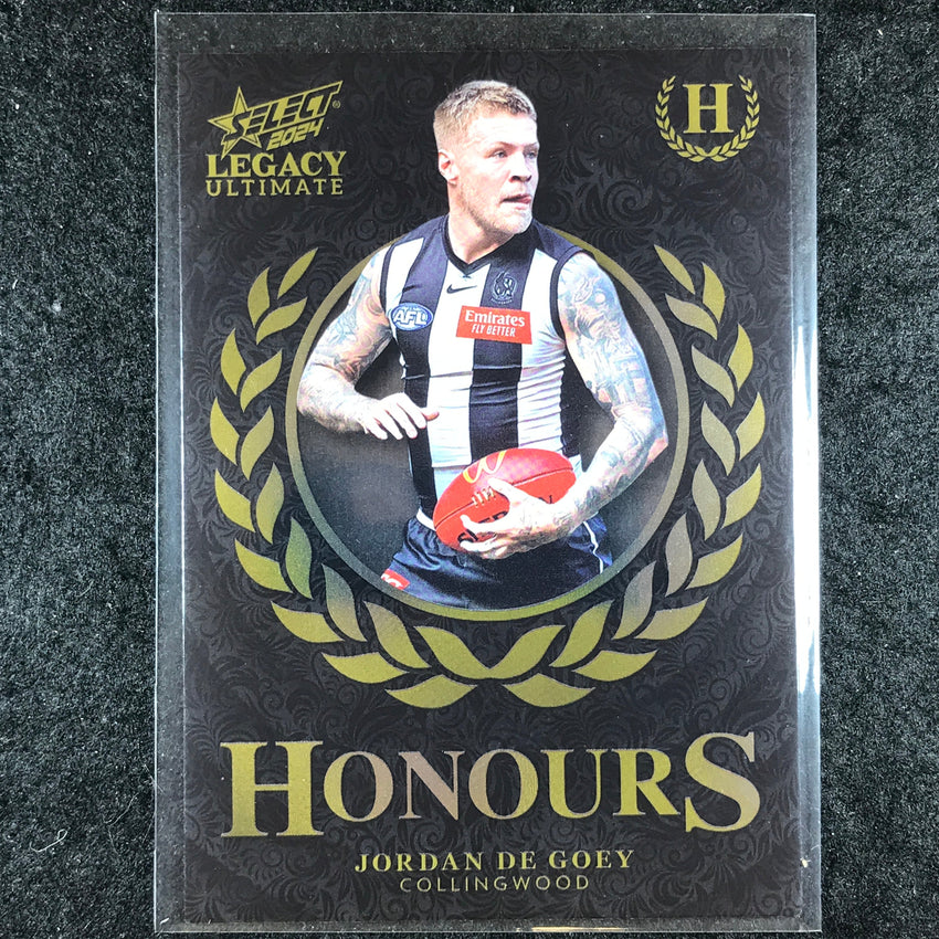 2024 Select AFL Legacy Ultimate JORDAN DE GOEY Honours 53/255 #38