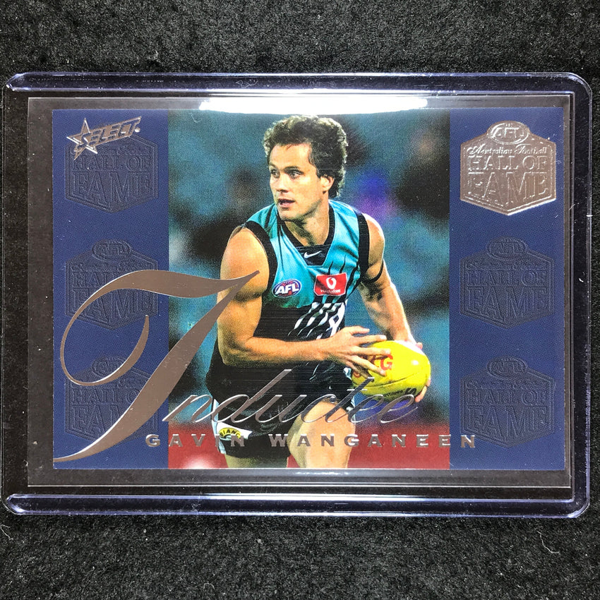 2024 Select AFL Legacy Ultimate GAVIN WANGANEEN Hall of Fame Inductees 20/110
