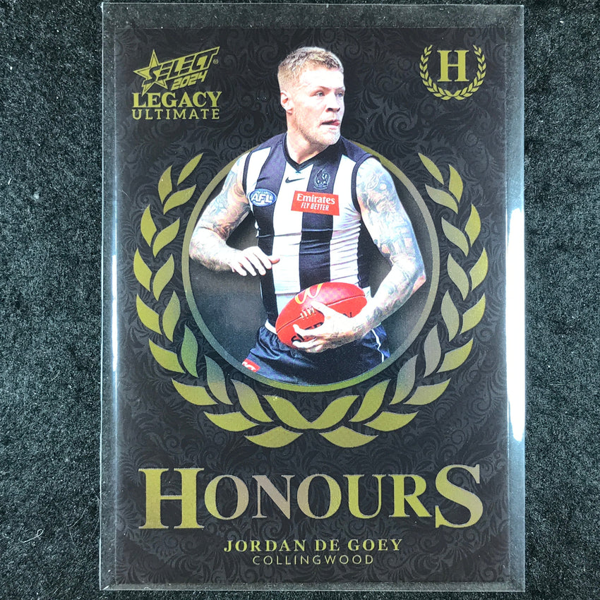 2024 Select AFL Legacy Ultimate JORDAN DE GOEY Honours 215/255 #38