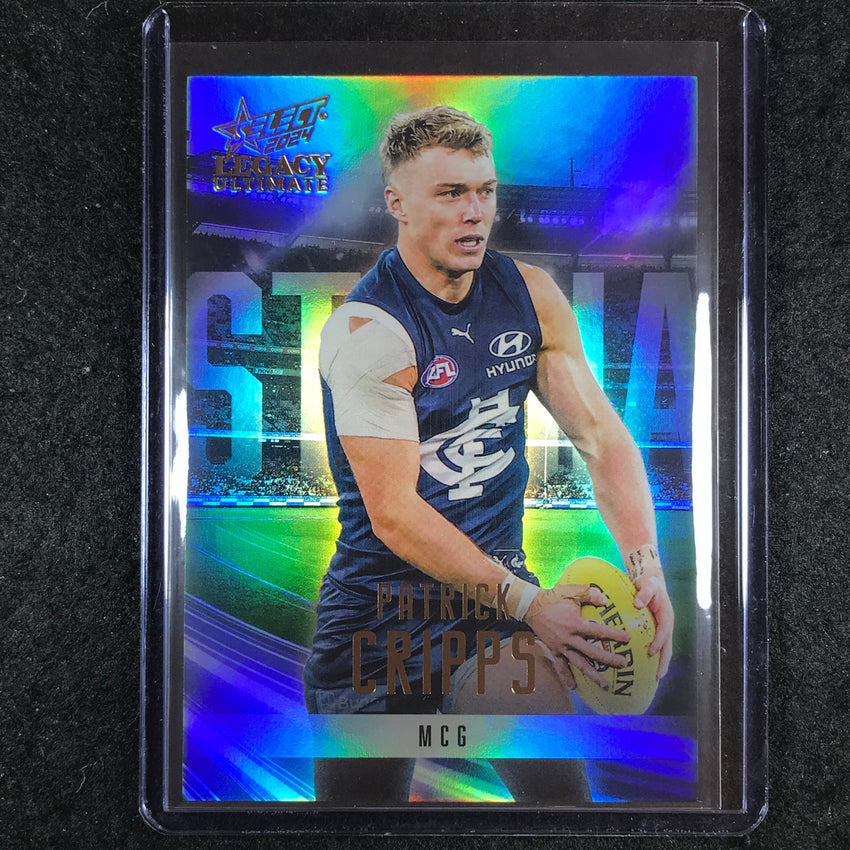 2024 Select AFL Legacy Ultimate PATRICK CRIPPS Stadia 84/90 #13