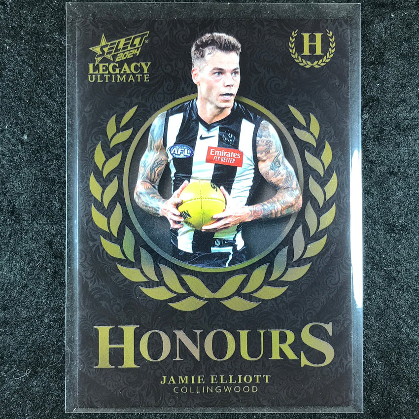 2024 Select AFL Legacy Ultimate JAMIE ELLIOTT Honours 73/255 #39