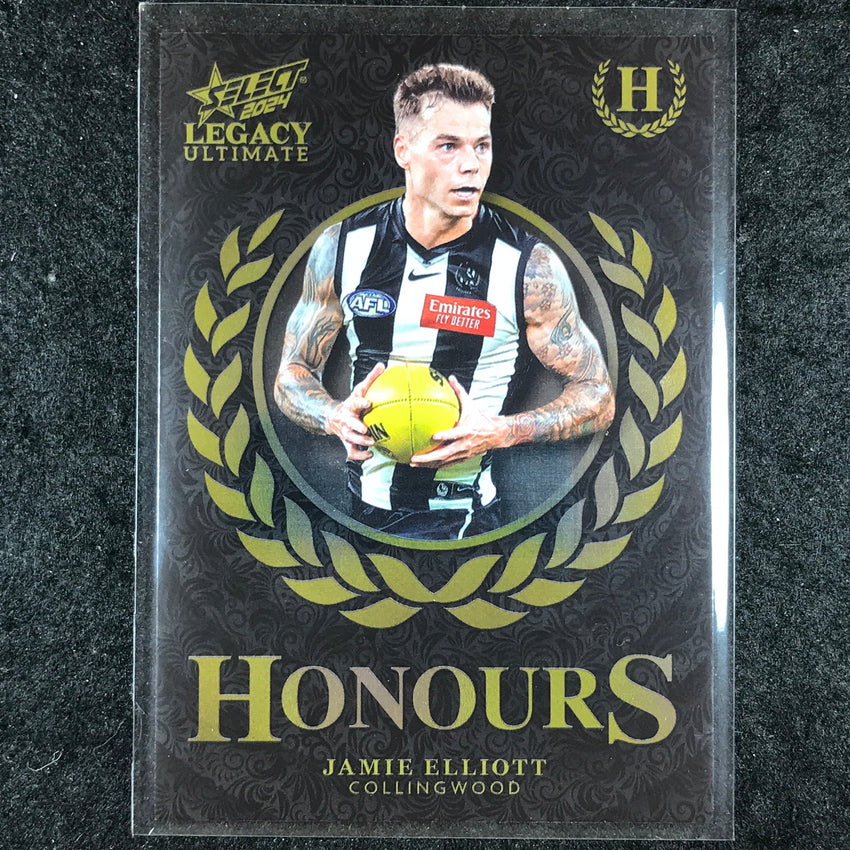 2024 Select AFL Legacy Ultimate JAMIE ELLIOTT Honours 169/255 #39