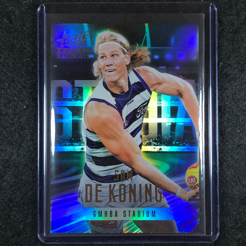 2024 Select AFL Legacy Ultimate SAM DE KONING Stadia 25/90 #31