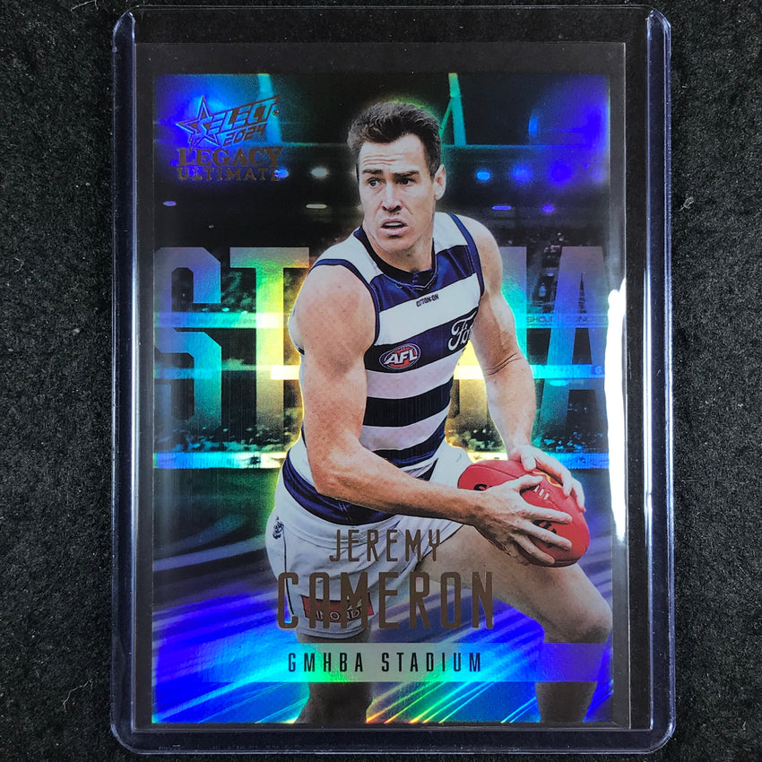 2024 Select AFL Legacy Ultimate JEREMY CAMERON Stadia 60/90 #34