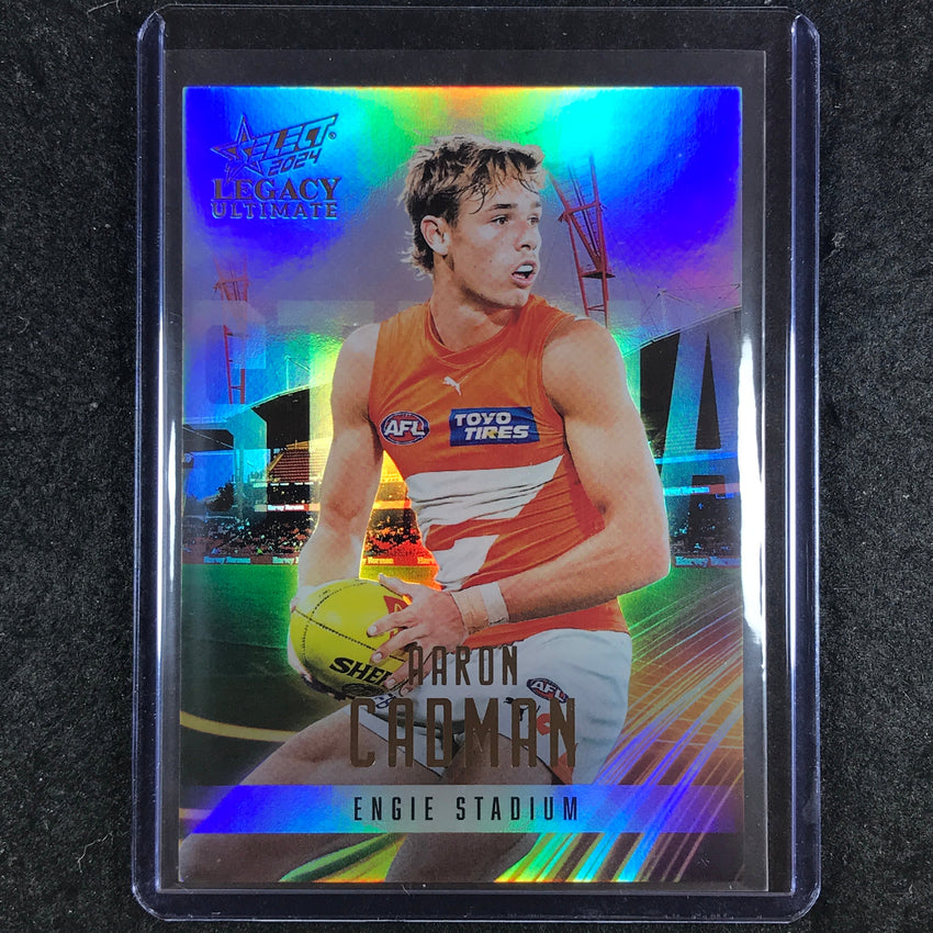 2024 Select AFL Legacy Ultimate AARON CADMAN Stadia 12/90 #39