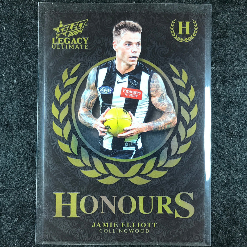 2024 Select AFL Legacy Ultimate JAMIE ELLIOTT Honours 193/255 #39