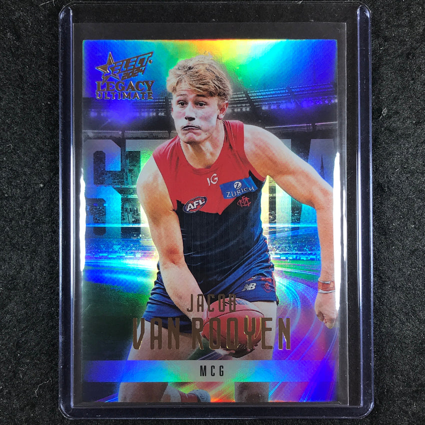 2024 Select AFL Legacy Ultimate JACOB VAN ROOYEN Stadia 89/90 #55