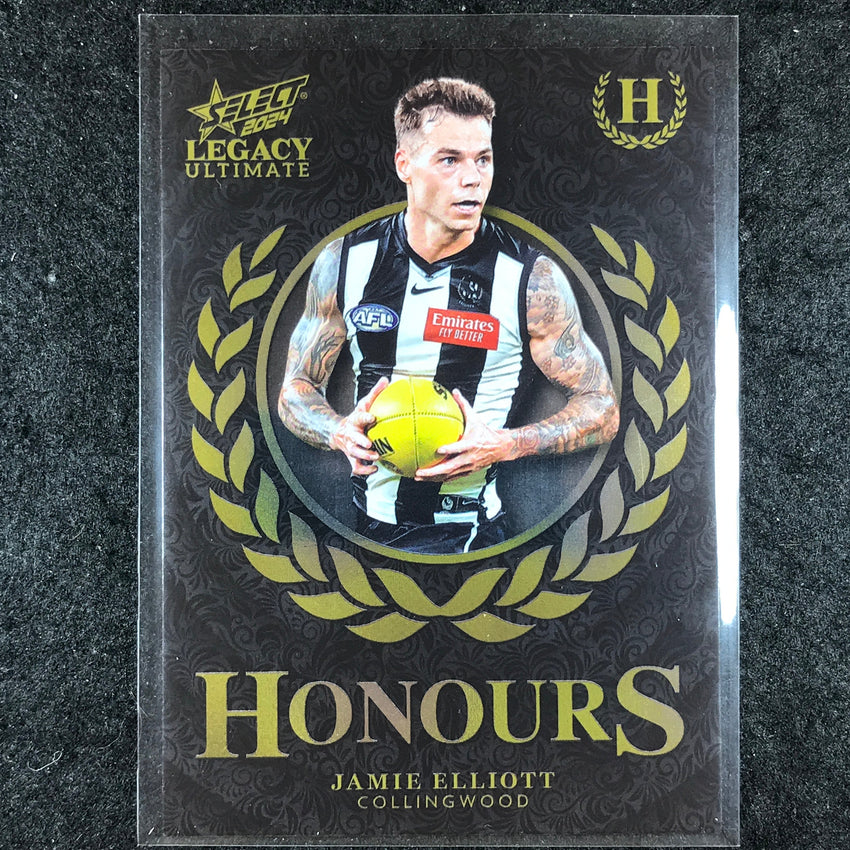 2024 Select AFL Legacy Ultimate JAMIE ELLIOTT Honours 244/255 #39