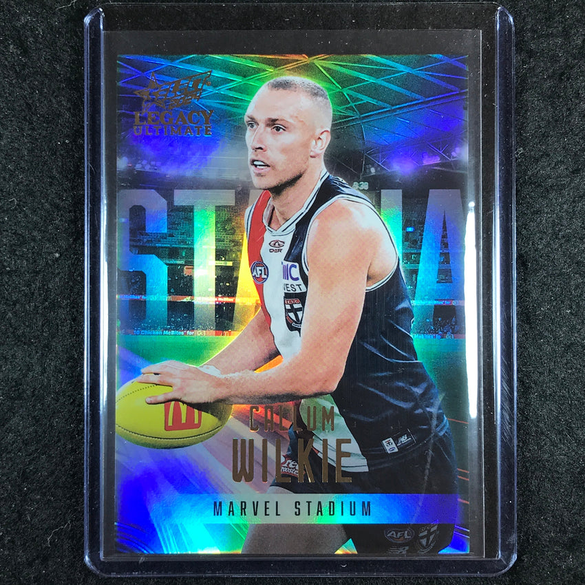 2024 Select AFL Legacy Ultimate CALLUM WILKIE Stadia 31/90 #71