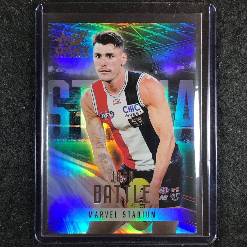 2024 Select AFL Legacy Ultimate JOSH BATTLE Stadia 82/90 #72