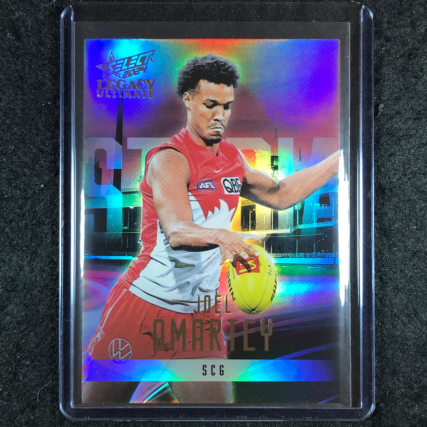 2024 Select AFL Legacy Ultimate JOEL AMARTEY Stadia 41/90 #79